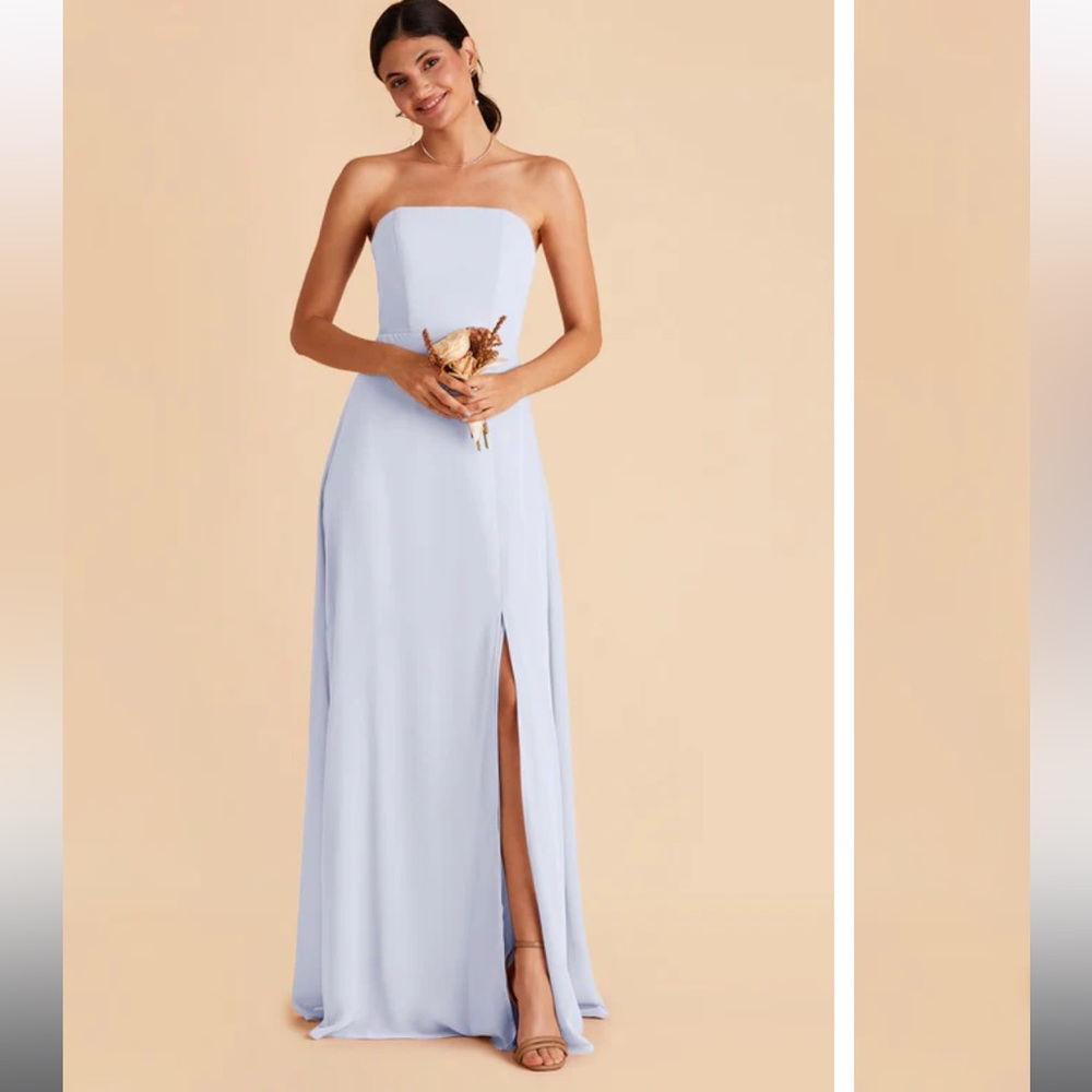 BIRDY GREY Chris Dress - Chiffon Ice Blue